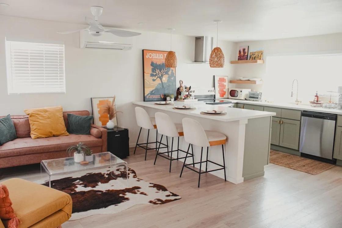 Serene Modern Home Backdoor With Great Wifi, Games, Movies, Patio Seating And Bbq Easy Access To North Joshua Tree National Park In 10 Minutes Twentynine Palms Zewnętrze zdjęcie