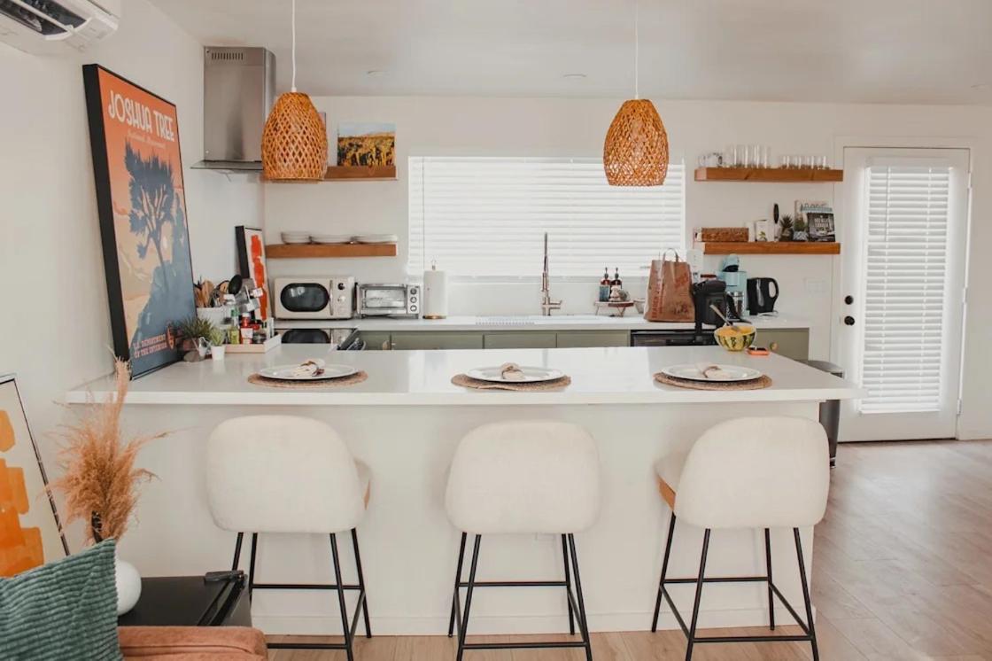 Serene Modern Home Backdoor With Great Wifi, Games, Movies, Patio Seating And Bbq Easy Access To North Joshua Tree National Park In 10 Minutes Twentynine Palms Zewnętrze zdjęcie